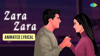 Download Zara Zara Bahekta Hai | Animated Lyrical | Rehnaa Hai Terre Dil Mein | Bombay Jayashri | @pixoury MP3