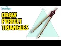 How to Draw Perfect Triangles The Art of Geometry