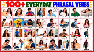 List of Phrasal Verbs & Full Sentences | Learn 100+ everyday phrasal verbs & example sentences|IELTS
