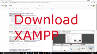 Install XAMPP server to run python cgi-bin PHP scripts Updated June 2017