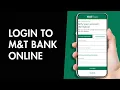 How to Login to M T Bank Online