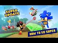 How to go Super and More Minecraft x Sonic Add-On