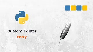 How to Use Entry Widgets in CustomTkinter Python GUI Tutorial for Beginners