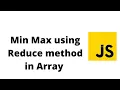 find max using reduce method in Array JavaScript