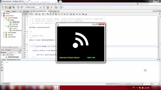 Check Internet Connection - JAVA GUI
