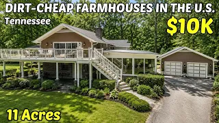 10 Dirt Cheap Tennessee Farmhouses With Land Hidden Real Estate Gems