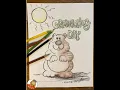 Groundhog Day Coloring Page