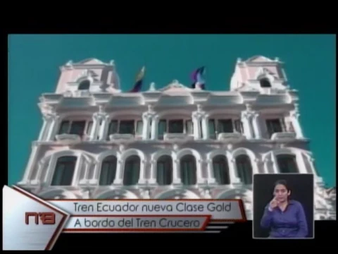 Tren Ecuador nueva clase Gold a bordo del Tren Crucero