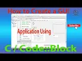 HOW TO CREATE A Win32 GUI APPLICATION USING Code Block and Resedit
