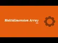 Multidimensional array in PHP