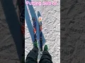Reassuring sound of ski boots, clicking into ski's!