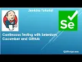 Jenkins Tutorial - Continuous Testing with Selenium Cucumber and GitHub
