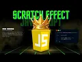 Crazy Scratch Effect Using HTML CSS JavaScript