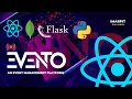 Evento Full Stack Event Management Project React JS MongoDB Flask Python