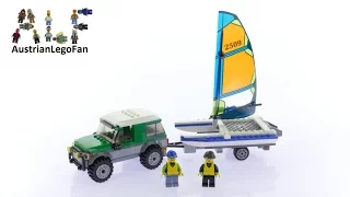 Lego City 60149 4x4 with Catamaran - Lego Speed Build Review