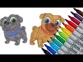 Puppy Dog Pals Coloring page 2017 New for Kids