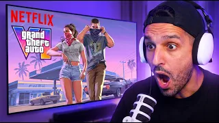 JE RÉAGIS À GTA 6 SUR NETFLIX !