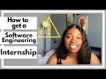 How to Land Your First Software Engineering Internship Advice For The Computer Science Freshman