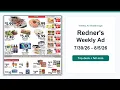 Redner s Weekly Ad 26 - 26 Top Deals