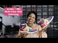Jordan 1 Mid Multi Color 2022 Unboxing Sneakers and Handbags