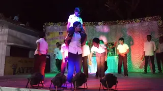 stunts perform by students kaushik sagar 