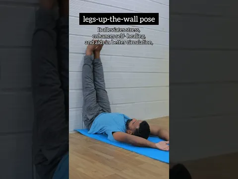 Legs up wall pose🔴