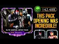 MK Mobile. This Elite Martial Artist Pack Opening will BLOW YOUR MIND!