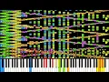 Download Lagu Rush E | Impossible Piano Remix | Black MIDI