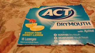 HEALTH DRY MOUTH LOZENGES