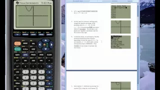 Vertex Form in TI 83 84