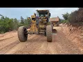 Download Lagu Building Roads In The Mountains With Volvo, Caterpillar, And Hamm Equipment - Sotiriadis Const. - 4K