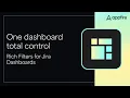 Make Jira dashboards interactive with Rich Filters