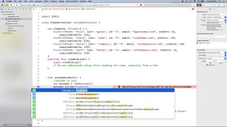 iOS and Swift JSON Encoding and Decoding