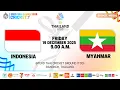 DAY 11 | LIVE🔴33rd SEAGAMES 2025 - CRICKET SPORT | BRONZE MEDAL | 09:00 AM | INA VS MYA |T20| FEMALE