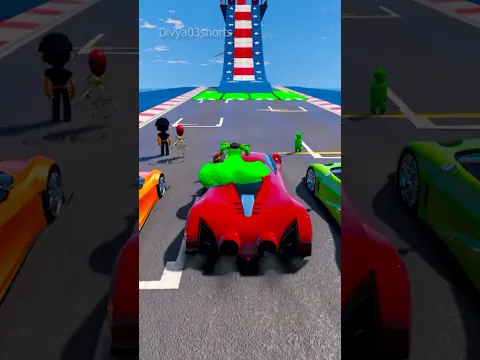 GTA 5: Little Singham Baby & Bike, Hulk Baby New Episode Bike Race #shorts #gta5 #littlesingham