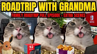 CAT MEMES: ROADTRIP WITH GRANDMA FULL EPISODE + EXTRA SCENES | FAMILY ROADTRIP SPECIALS!!!