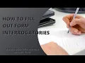 How to Fill Out Form Interrogatories Inland Empire Law Group