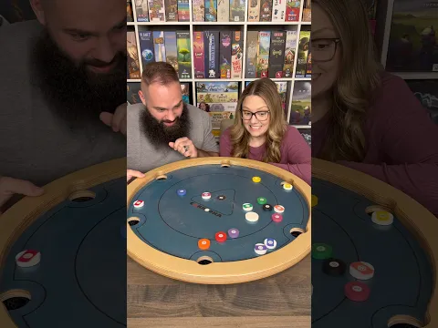 Pool On Your Table At Home?! Let’s Play Carrooka! #boardgames #gamenight #couple #fun