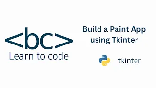 How to build a Paint App using Python and Tkinter