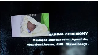 2tboiz ft all stars omo lere aye naming ceremony video 