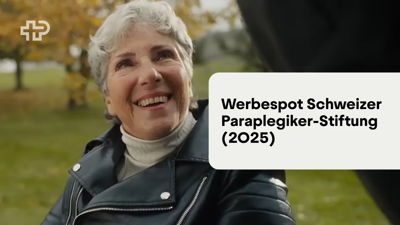 Schweizer Paraplegiker-Stiftung — Schweizer Paraplegiker Stiftung — Wir sind 2 Millionen Mitglieder (YouTube video ad)