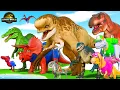 Download Lagu JURASSIC WORLD REBIRTH: All Terrifying Dinosaurs Battle and Rampage in Jurassic World Evolution