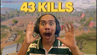 43 kills using pump highest kill in codm battle royale 2024