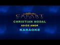 CHRISTIAN NODAL ADIÓS AMOR KARAOKE