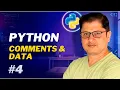 Comments and Data in Python