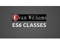 ES6 Classes and Class Inheritence