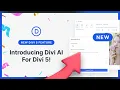 Introducing Divi AI For Divi 5
