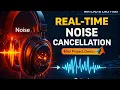 Real-Time Noise Cancellation Using LMS Adaptive Filtering in MATLAB Mini Project Demo