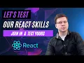 React Linkedin Assessment - Let s Test our React Skills