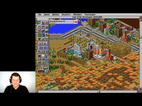 Let's JUGAR SimCity 2000 (Part 4): City Disasters! | Input comprensible en inglés for ESL Principiantes